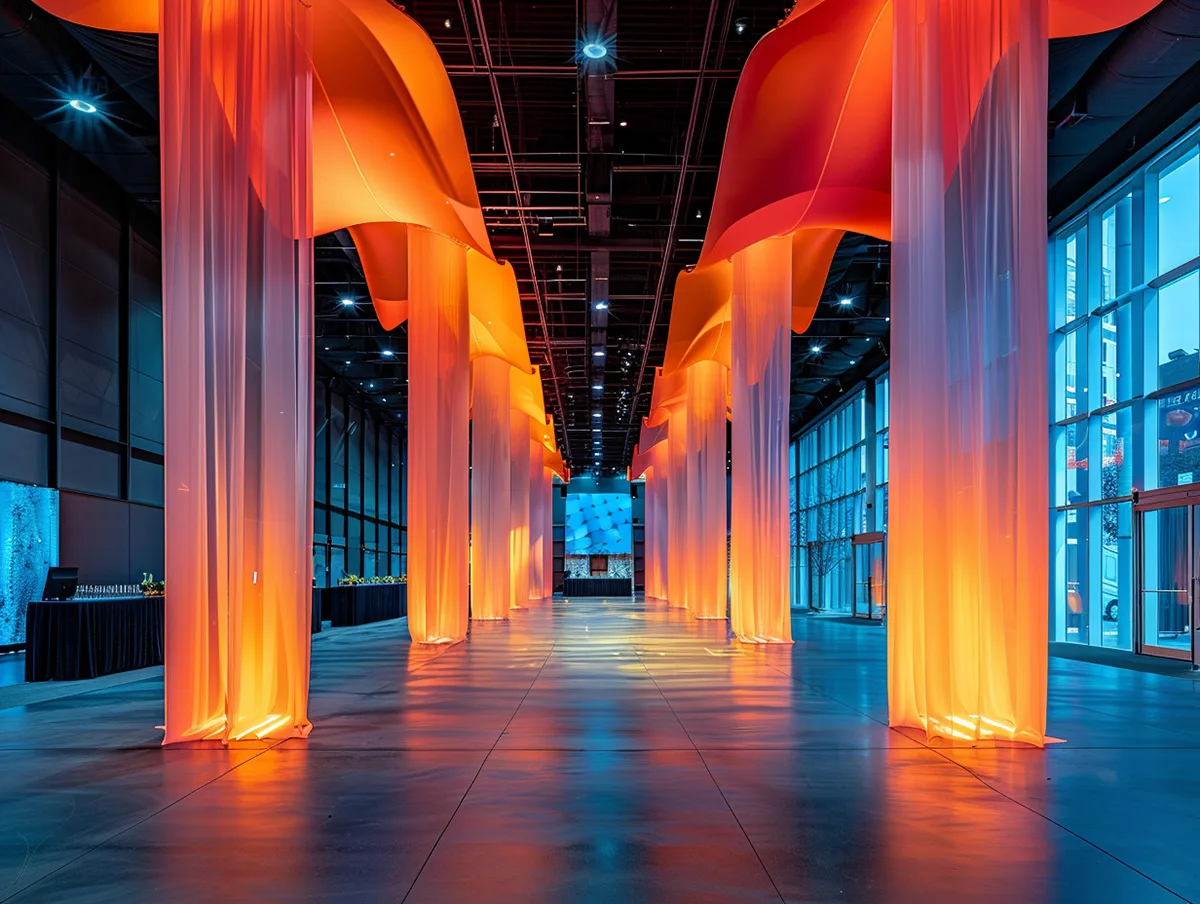 Personalised stage and lighting setup